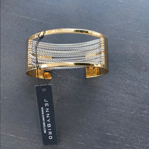 Jenny Bird Jewelry - Jenny bird NWT gold and silver bangle chain